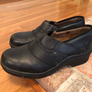 Ariat leather clogs